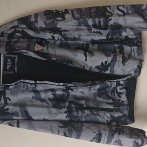 Guess camo rain jacket